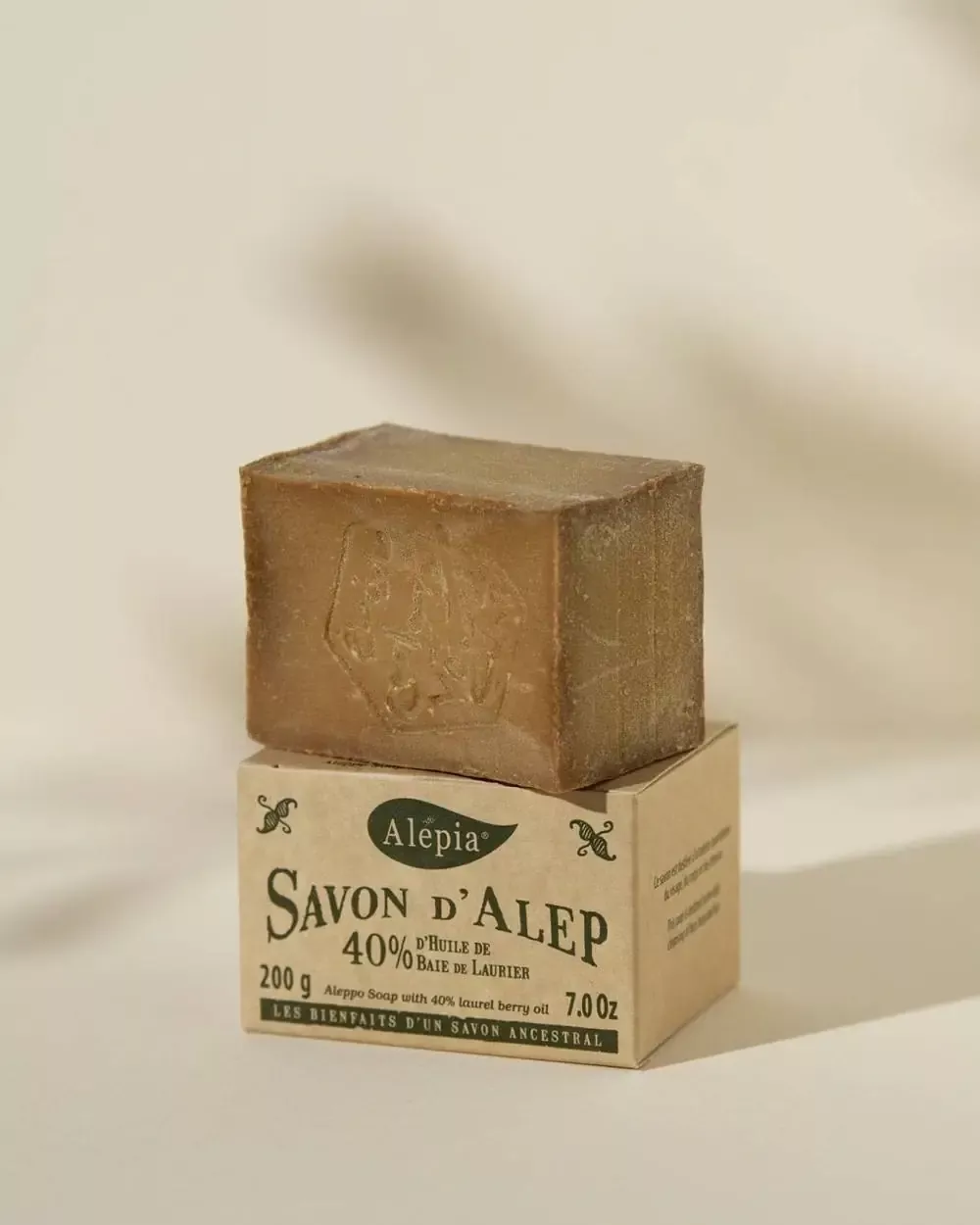 Savon d'Alep Alepia - 40% Laurier - 200g
