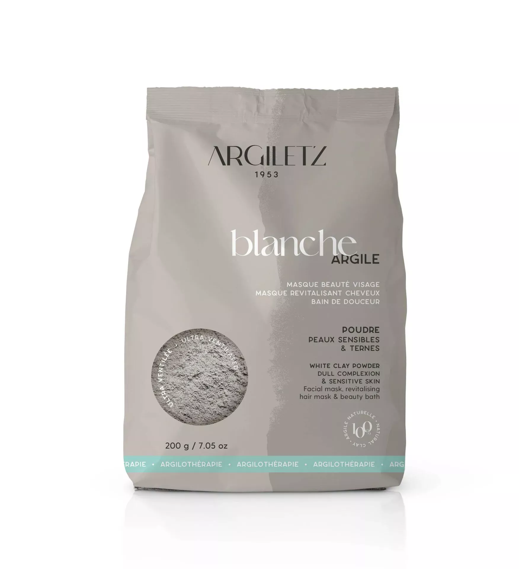 Argile blanche ultra-ventilée - 200 g
