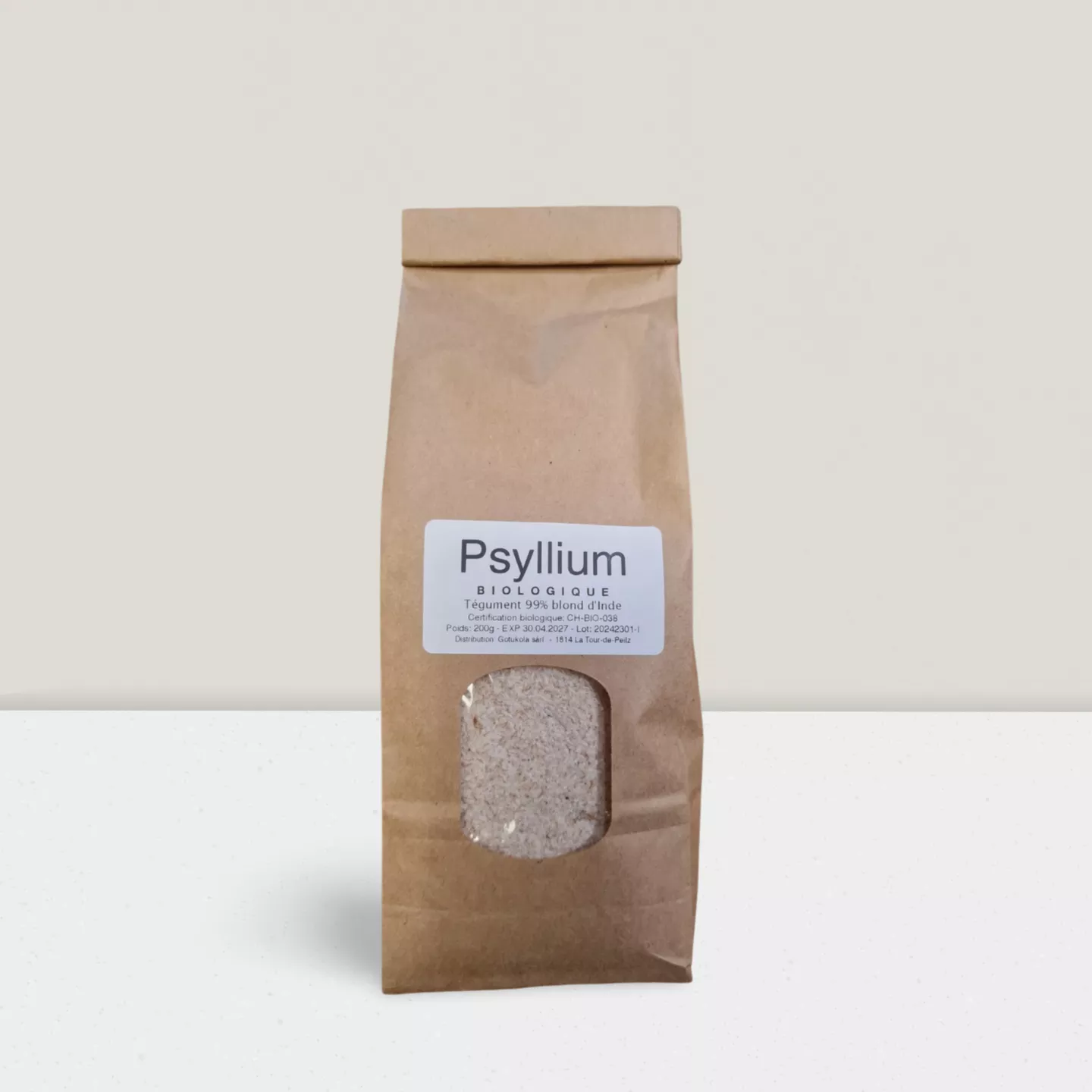 Psyllium Blond en poudre - 200g
