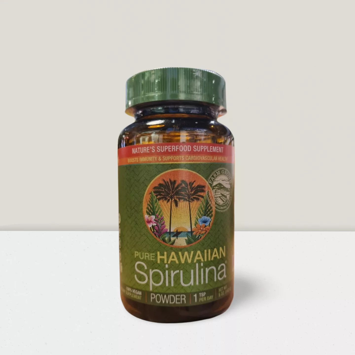 Spiruline en poudre - 142 g - Hawai Pacifica