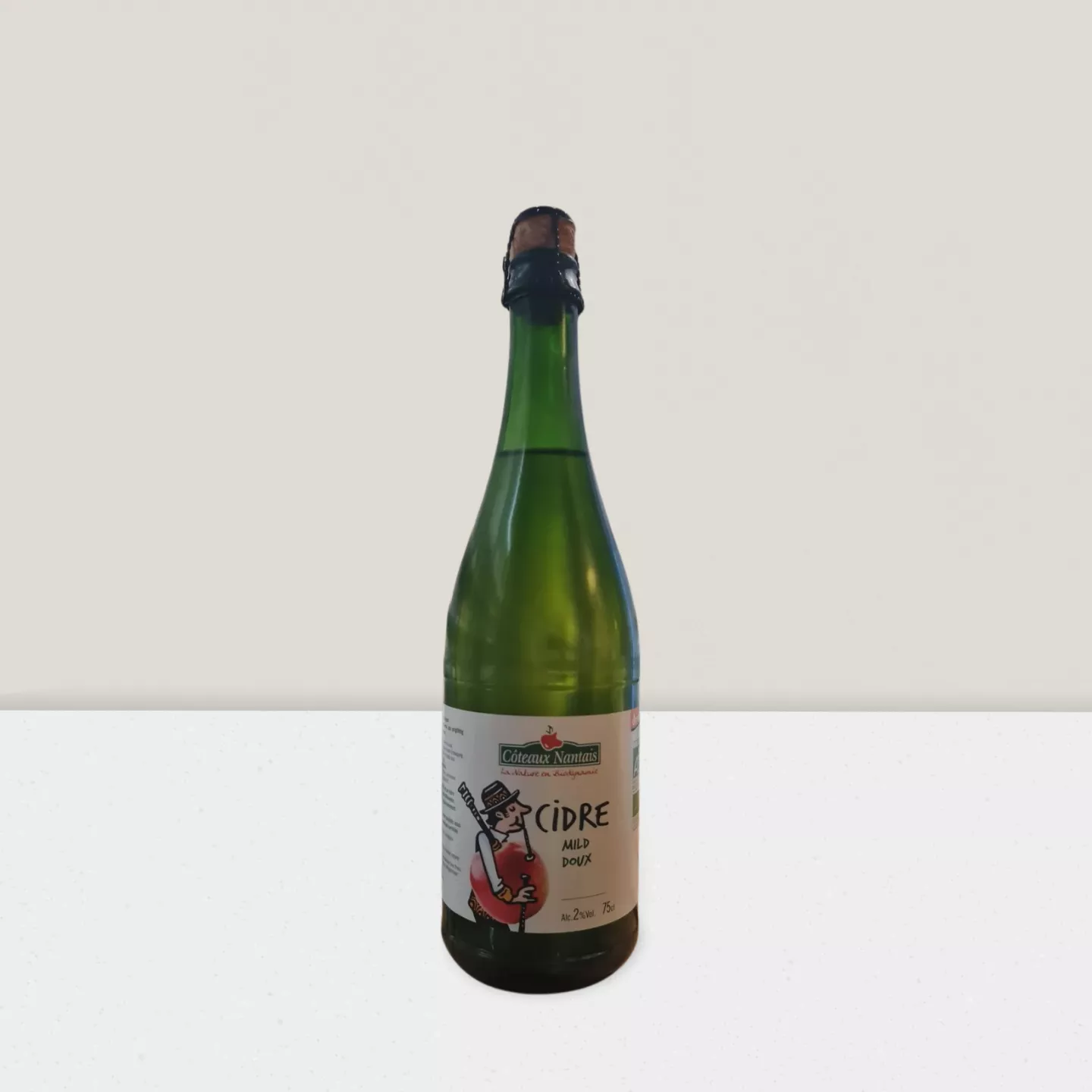 Cidre doux 2% alcool demeter 750ml