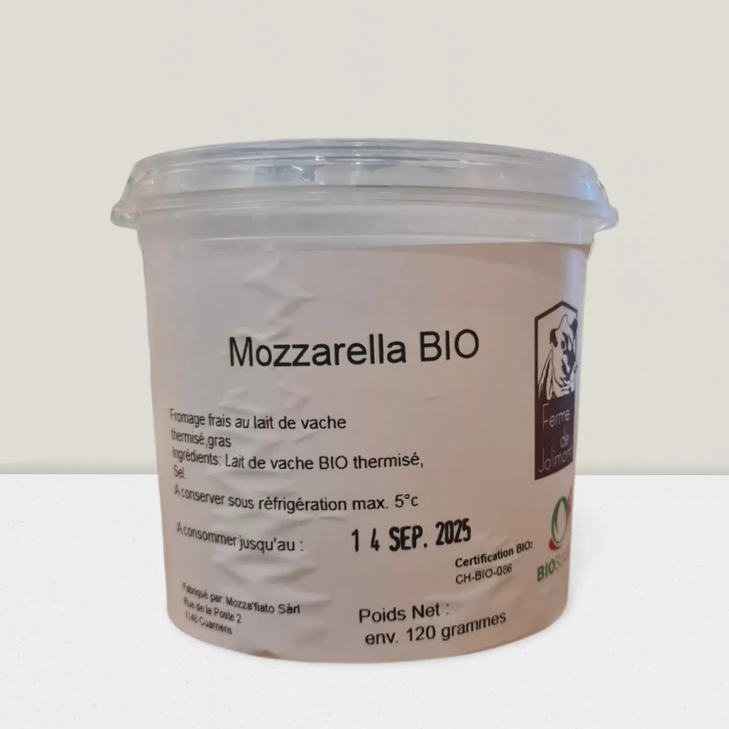 Mozzarella 120gr