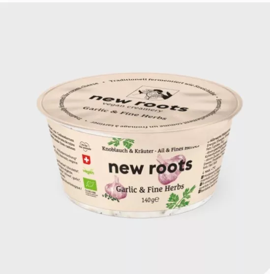 Fromage végétal à tartiner - Ail & fines herbes - 140gr