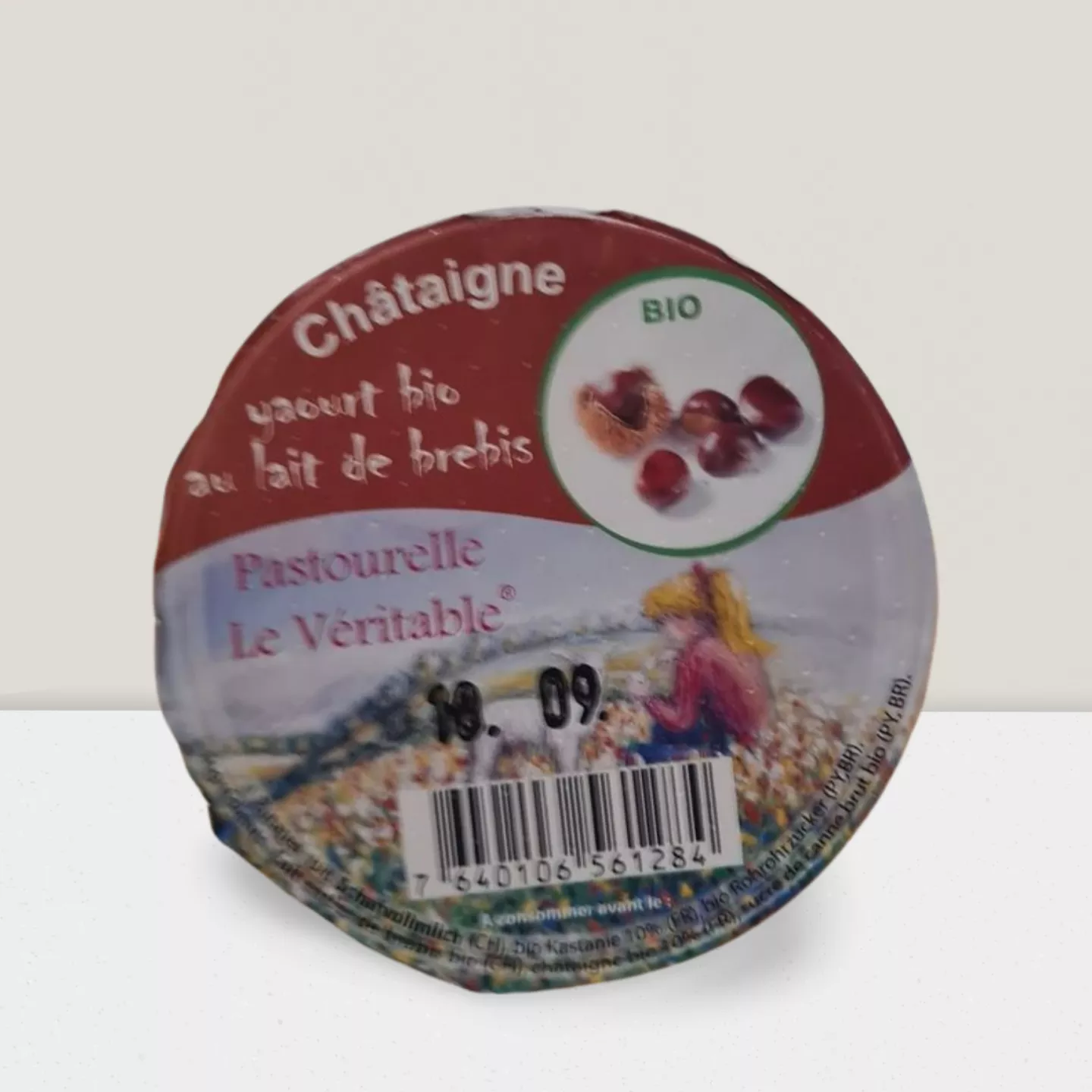 Yaourt châtaigne bi-couche BIO 125g