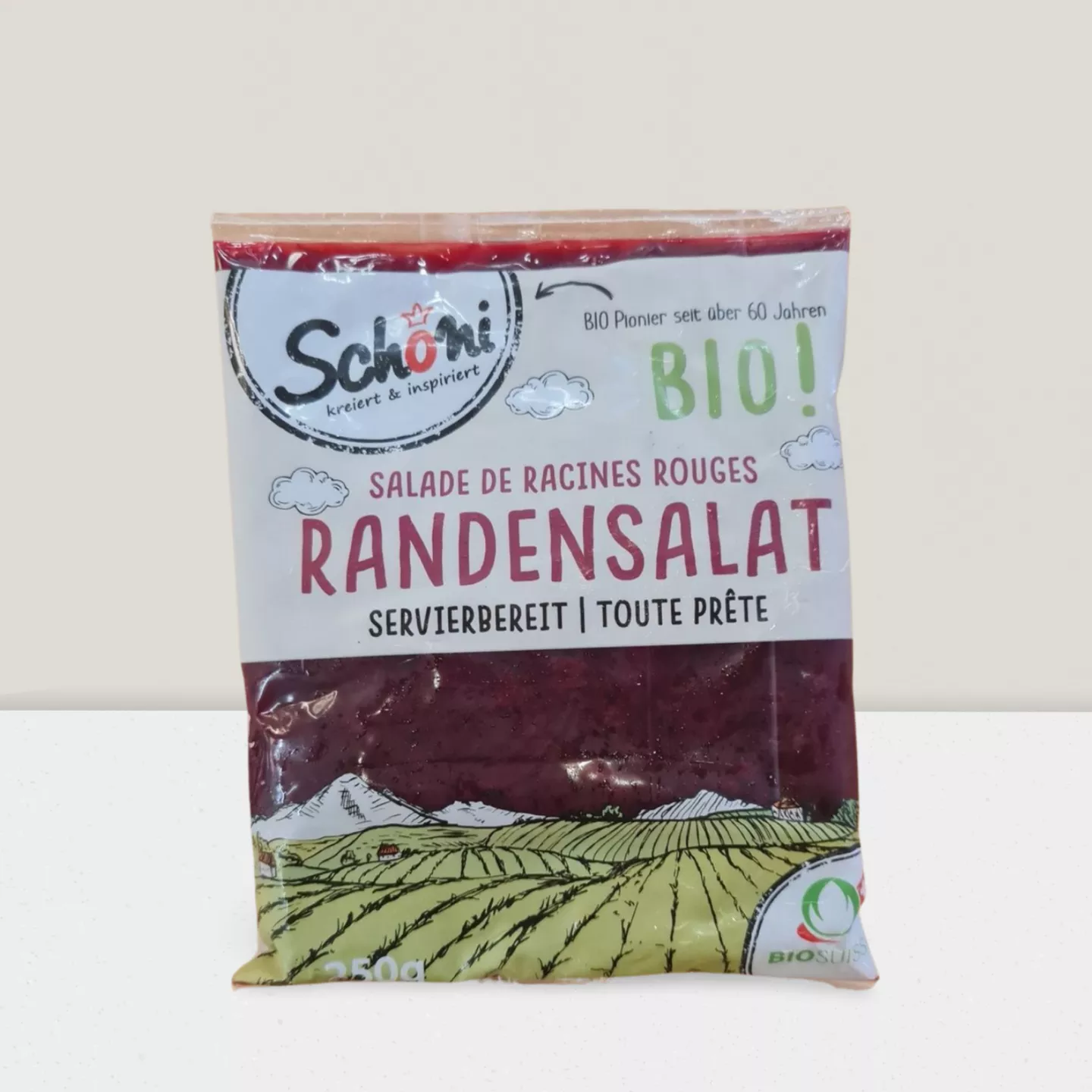 Salade de betterave rouge / sachet 250g