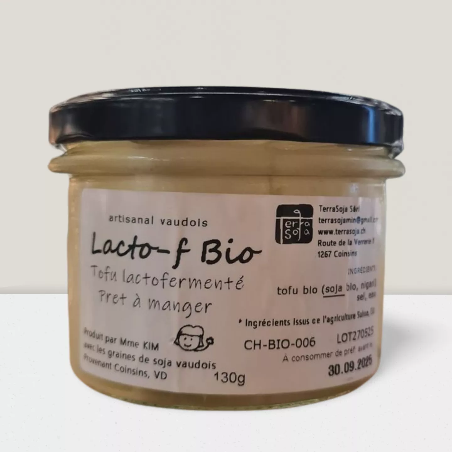 Tofu lactofermenté - 130gr