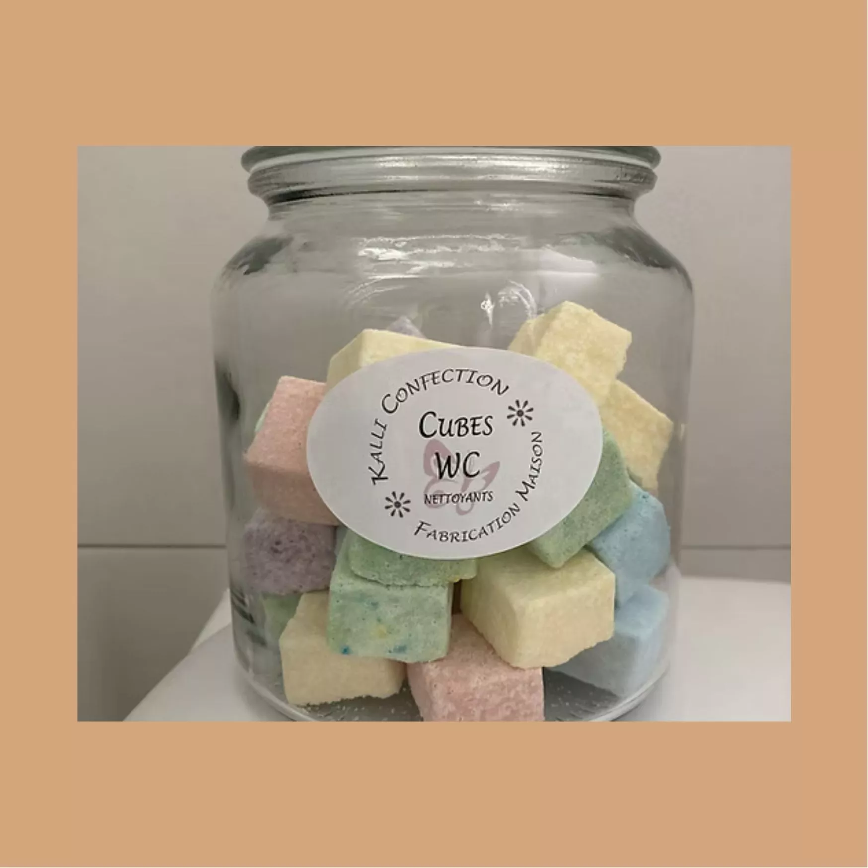 Cube WC COULEURS nettoyants VRAC