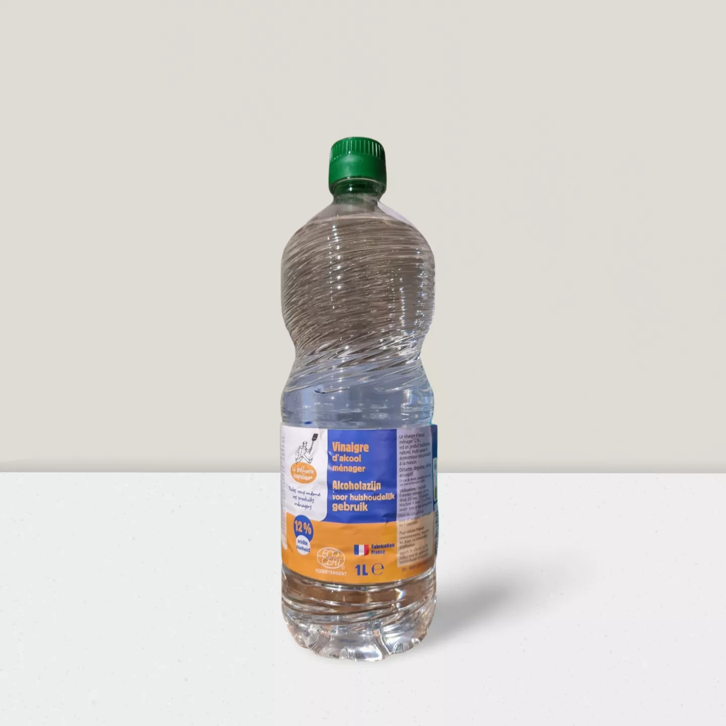 Vinaigre d'alcool Bio 12% 1L