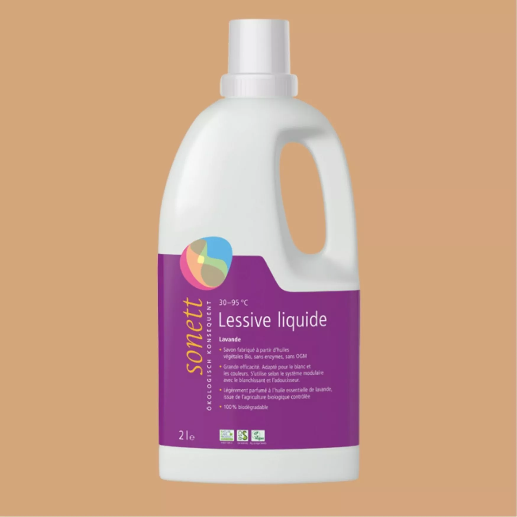 Lessive liquide 30-95°c lavande