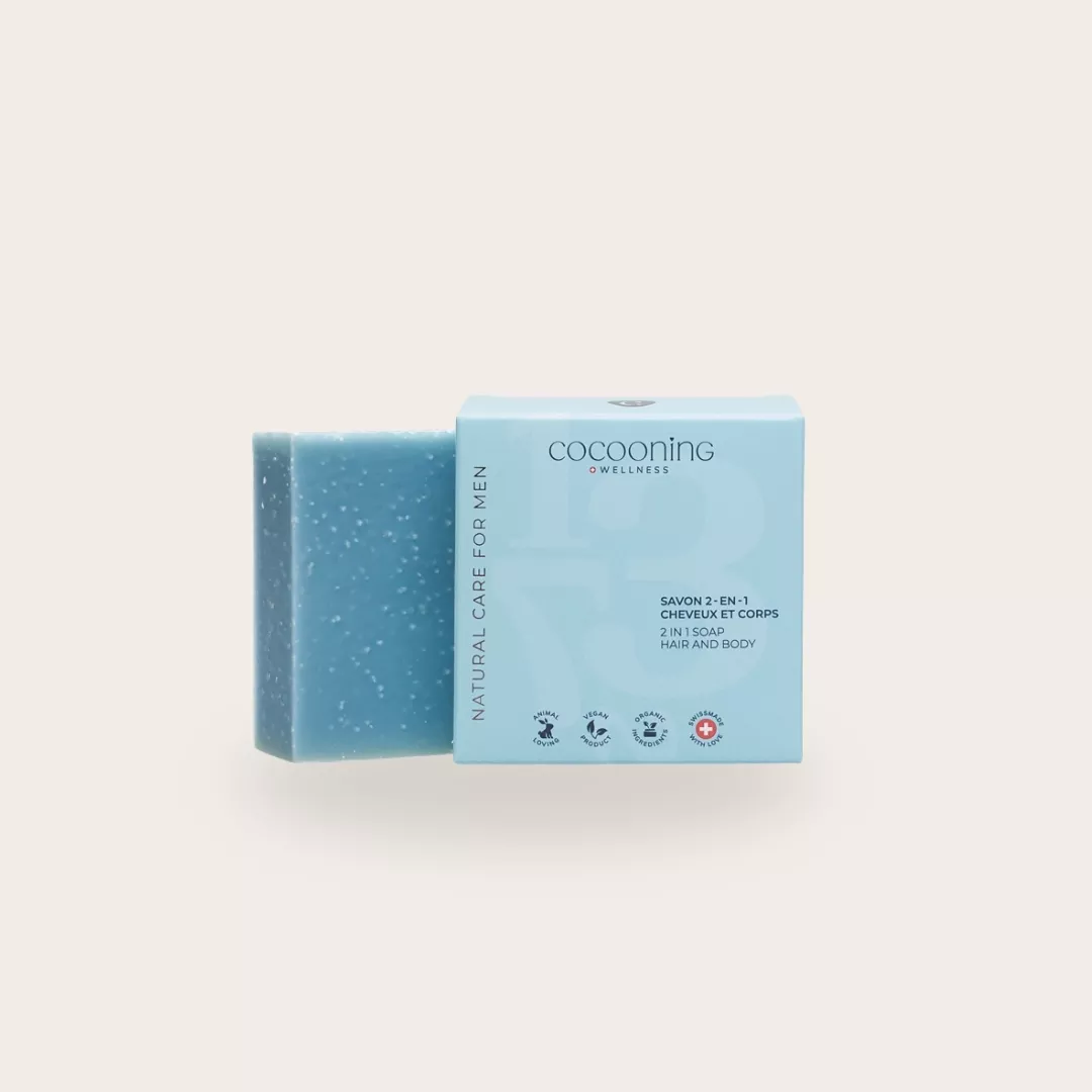 Savon corps et cheveux - Homme - 80g