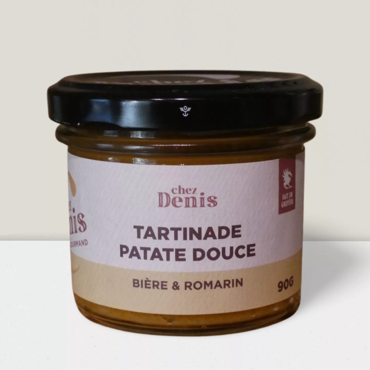 Tartinade Patate douce, bière & romarin 90gr