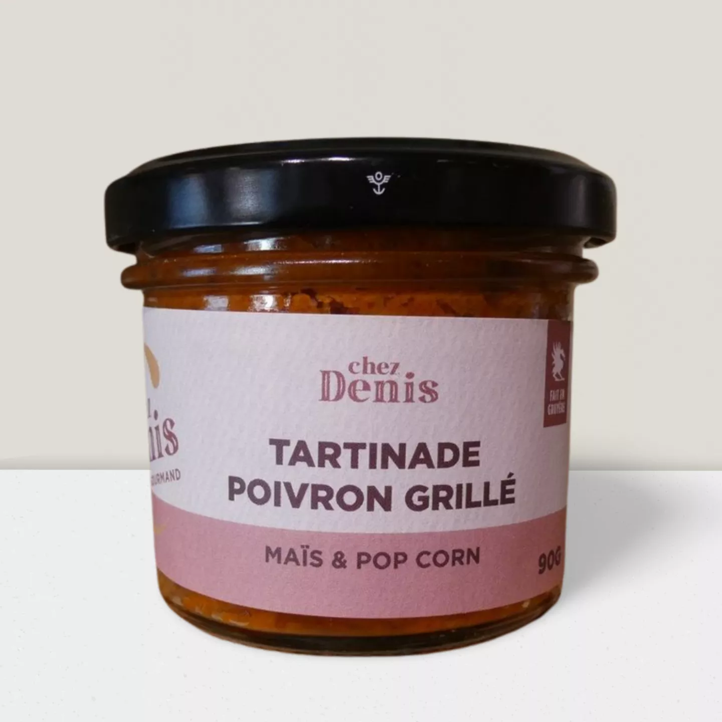 Tartinade Poivron grillé & Maïs Pop corn - 90 g