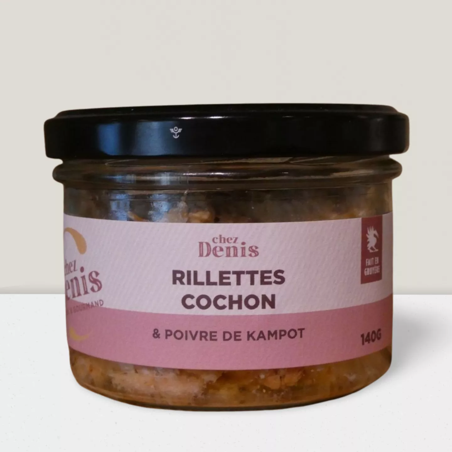 Rillettes de Cochon & Poire de Kampot 140g