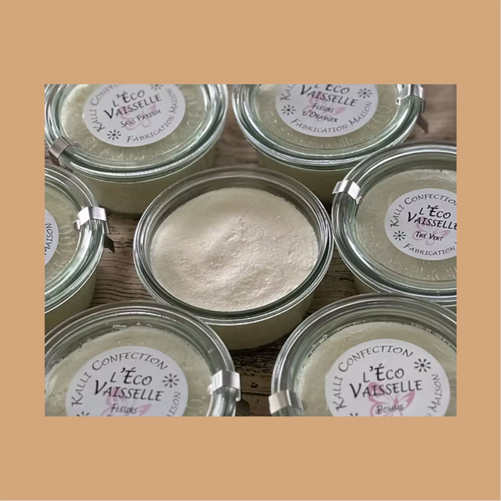 Éco-vaisselle(cake vaisselle) 200g