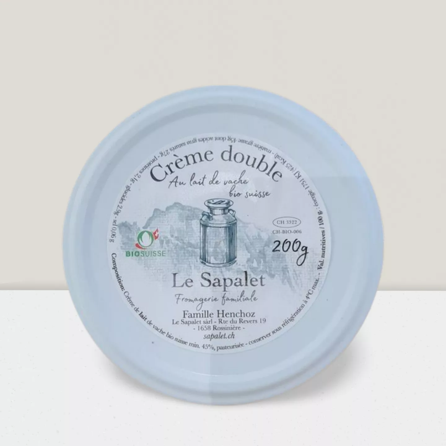 Crème Double de vache - 200gr
