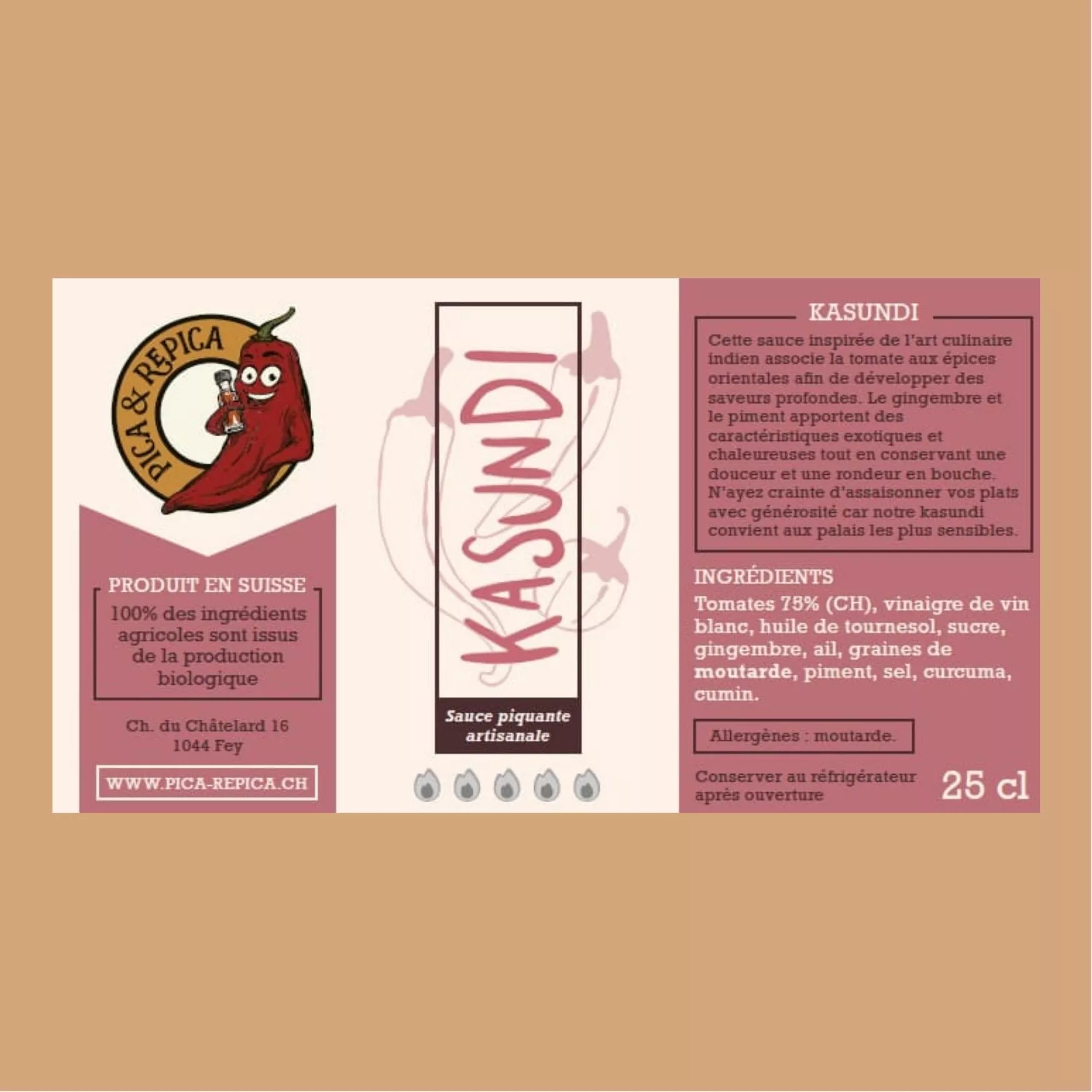 Sauce Kasundi 25cl