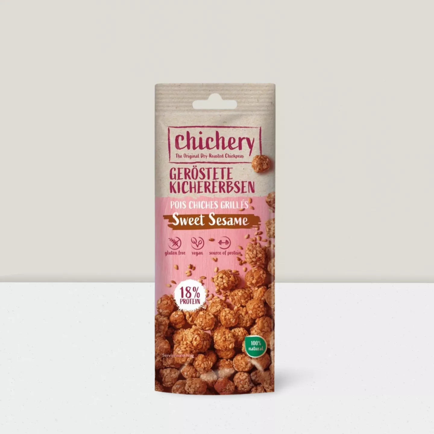 Mini Pois chiches grillés au sésame doux - 35g