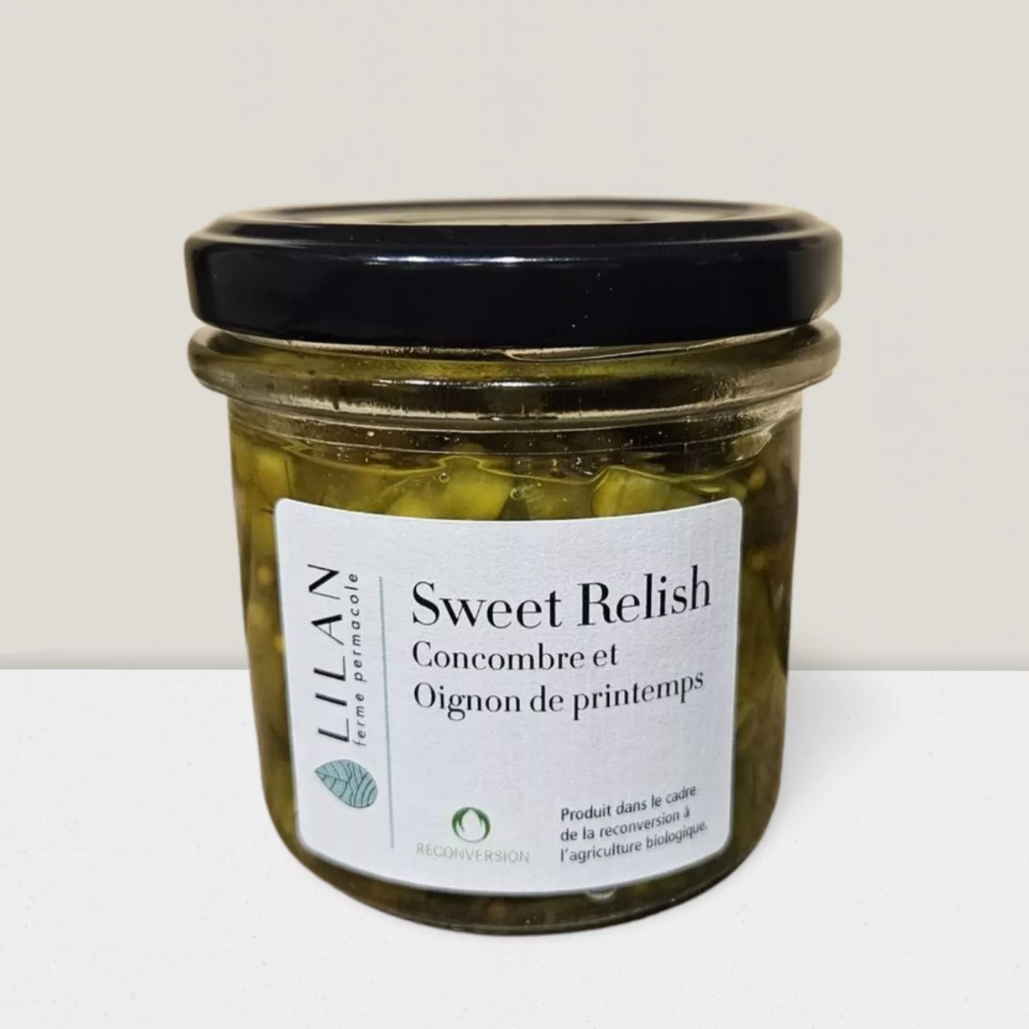 Sweet Relish - concombre & oignon de printemps - 130gr