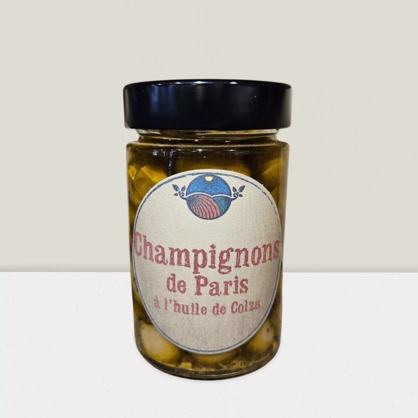 Champignons de Paris à l'huile de 110gr