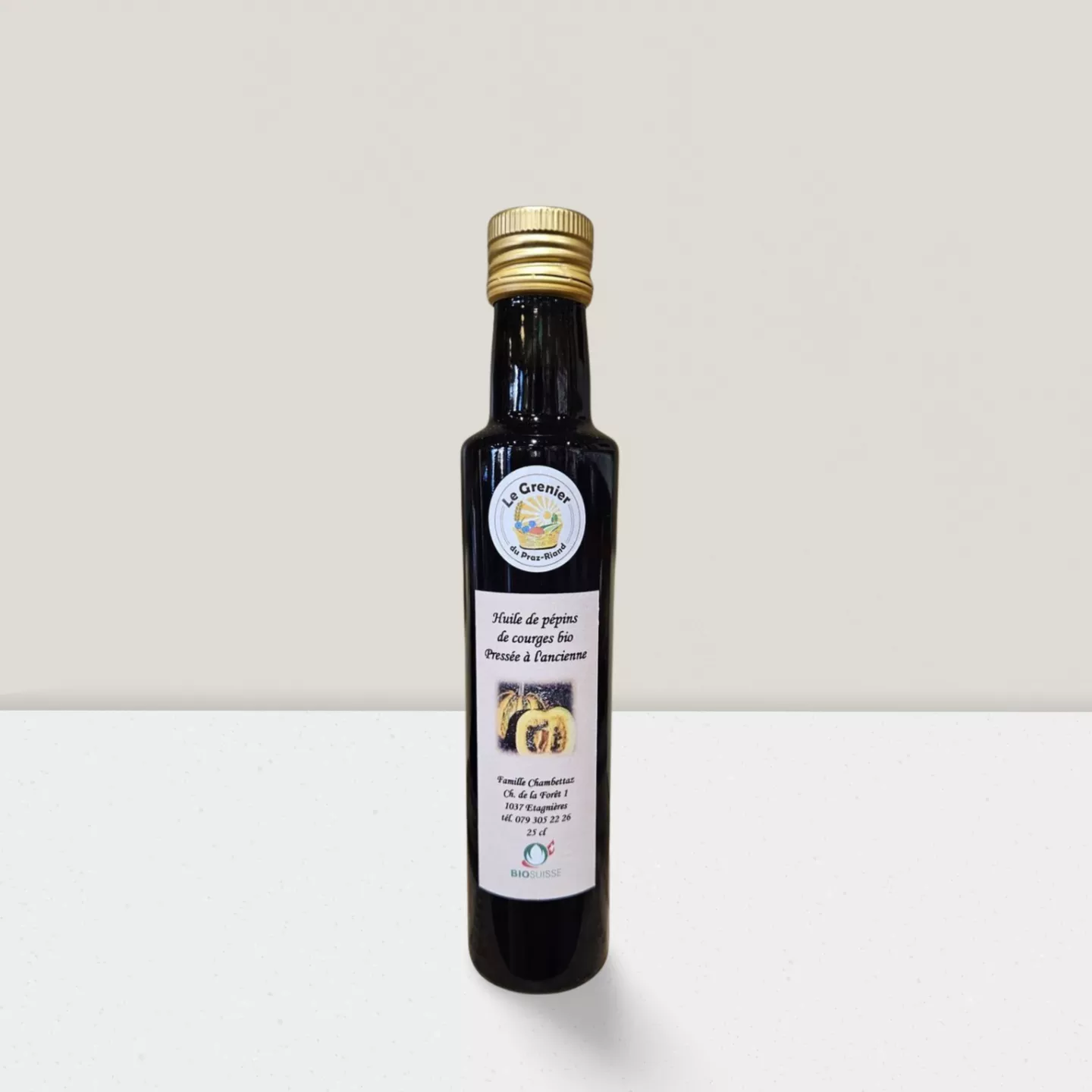 Huile de pépins de courge 250ml