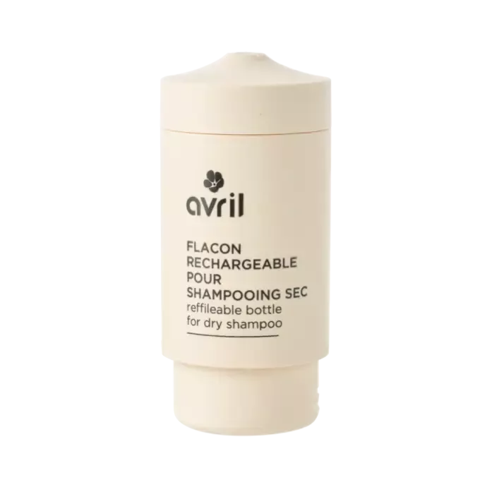 Flacon rechargeable pour shampoing sec