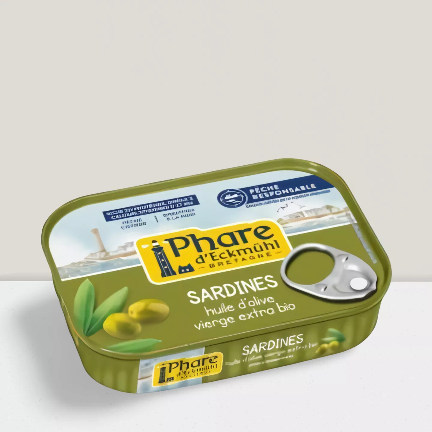 Sardines à l'huile d'olive bio  - 135g