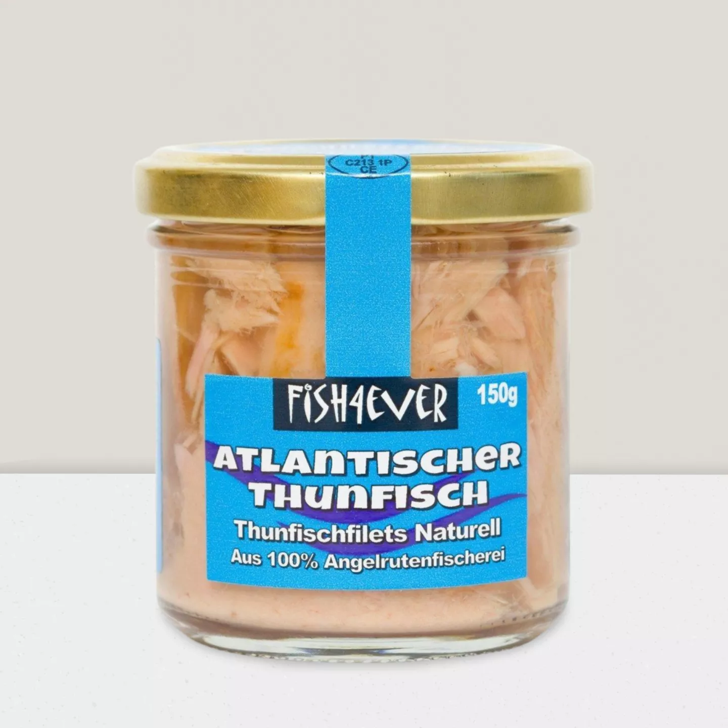 Thon atlantique filets de thon au naturel - 150g