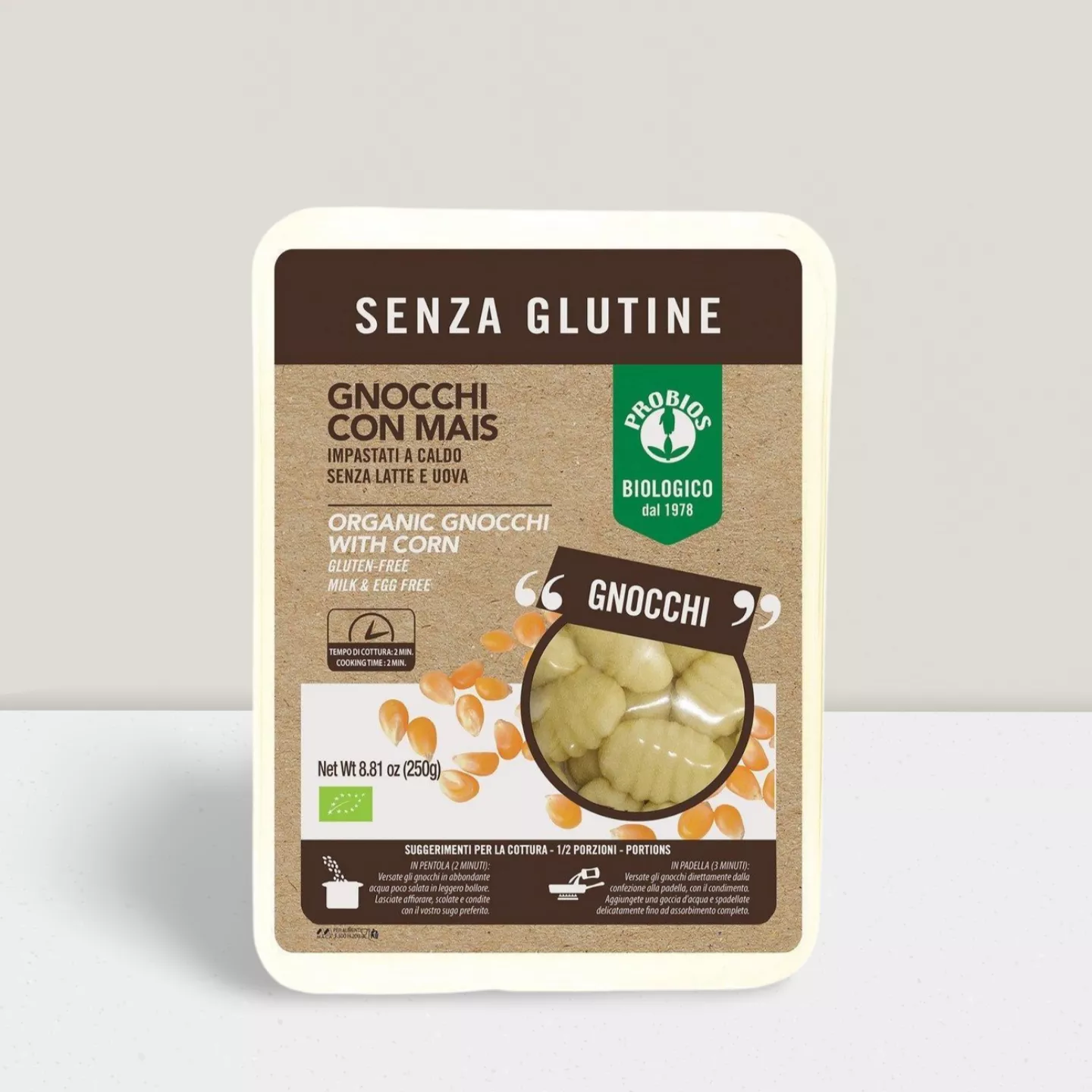 Gnocchi au maïs bio 250g