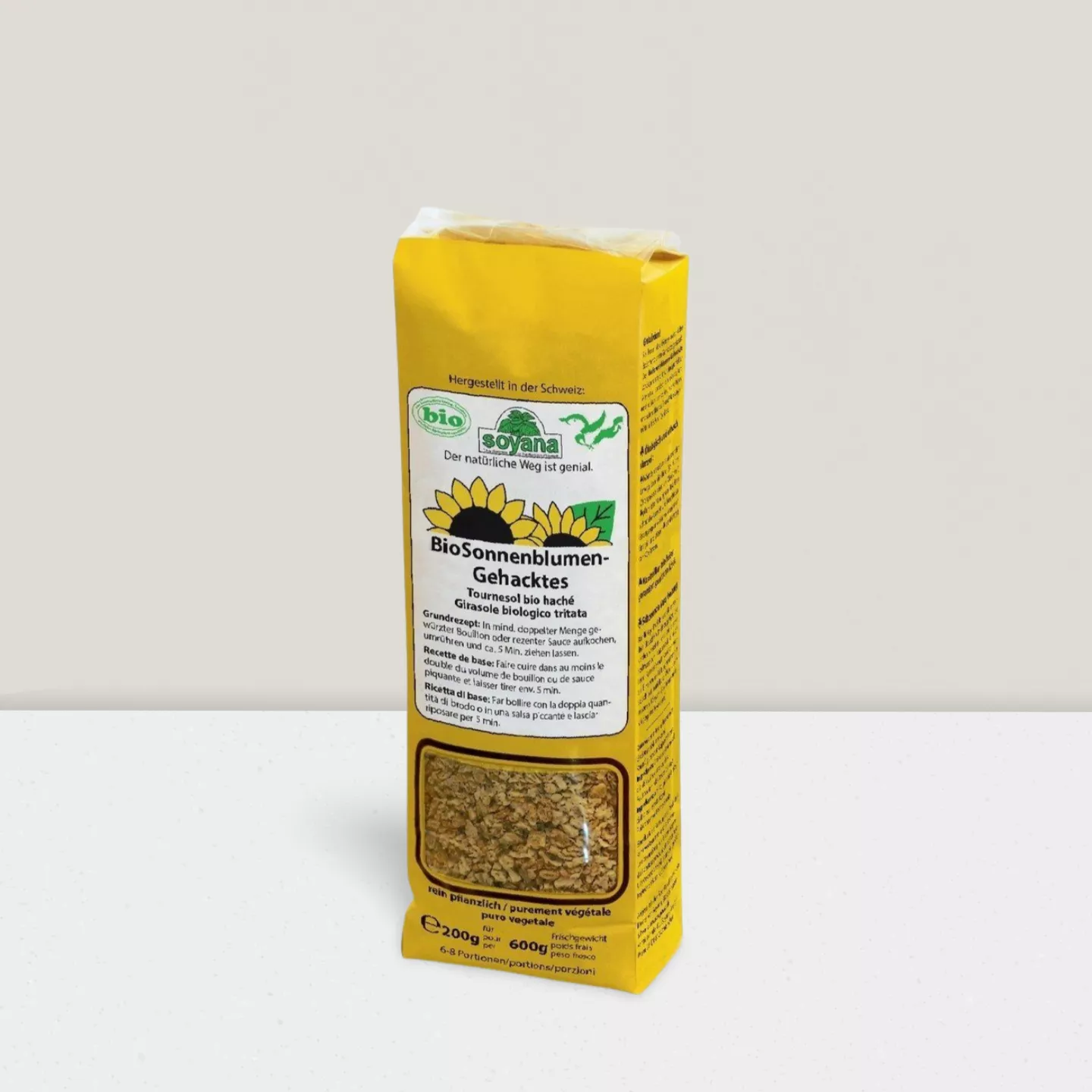 Haché à base de tournesol, CH bio 200gr