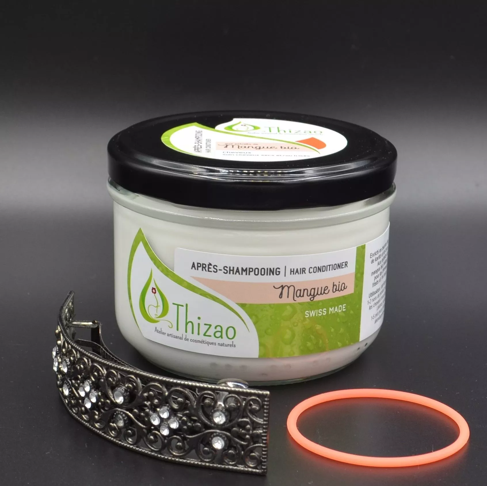 Après-shampooing à la manque : cheveux secs et/ou frisés - 210g
