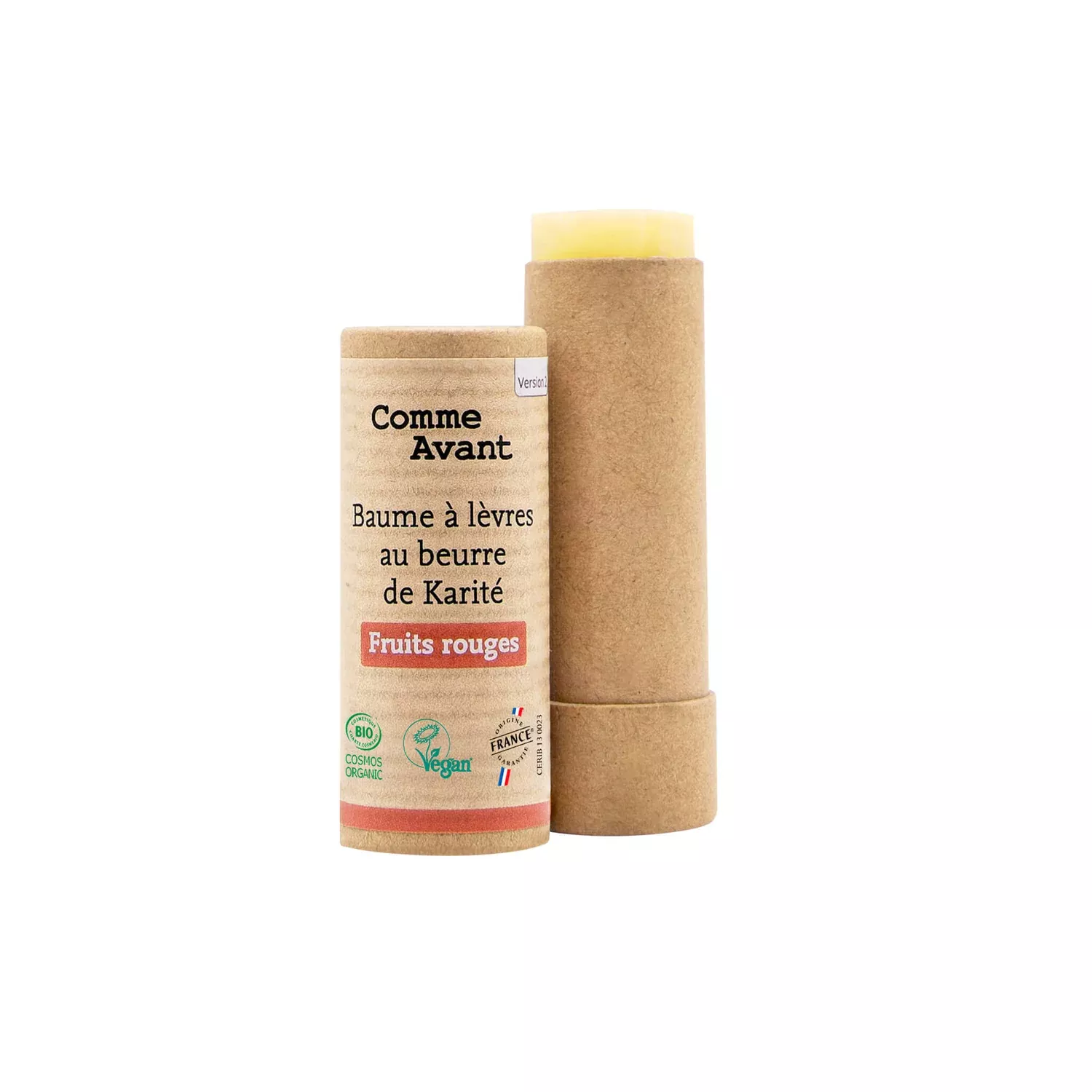 Baume à lèvres au beurre de karité - Fruits rouges - 20g