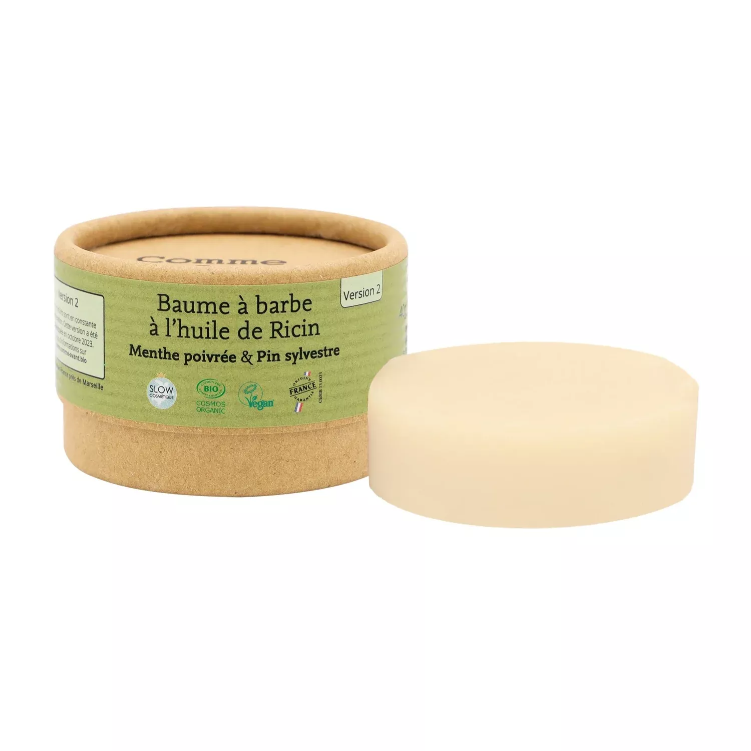Baume à barbe à la menthe poivrée & pain sylvestre - 40g