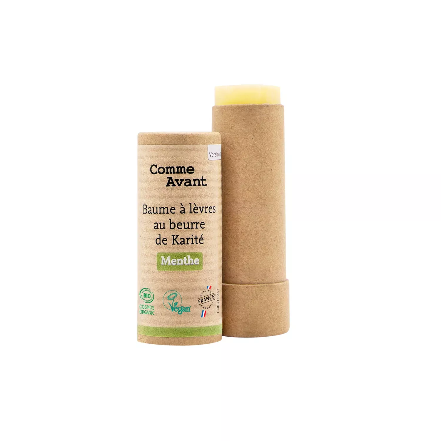 Baume à lèvres au beurre de karité - Menthe - 20g