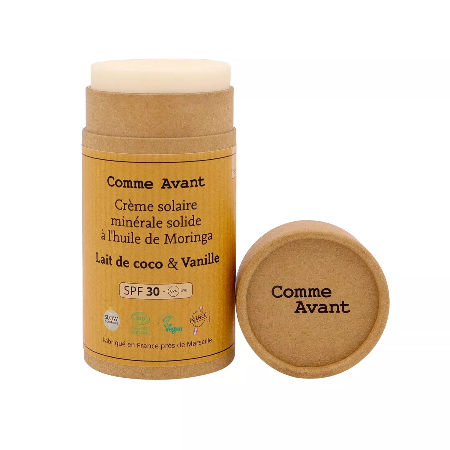 Crème solaire SPF30 - Lait de coco & Vanille
