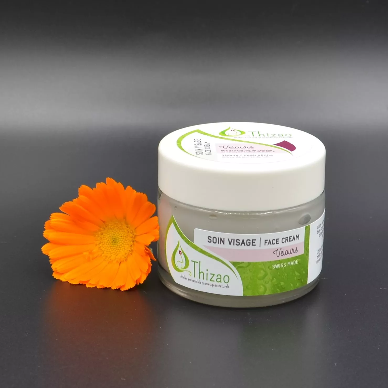 Crème visage velours - peaux sèches - 50ml