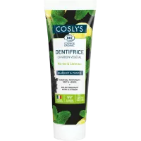 Dentifrice charbon menthe citron - 100g
