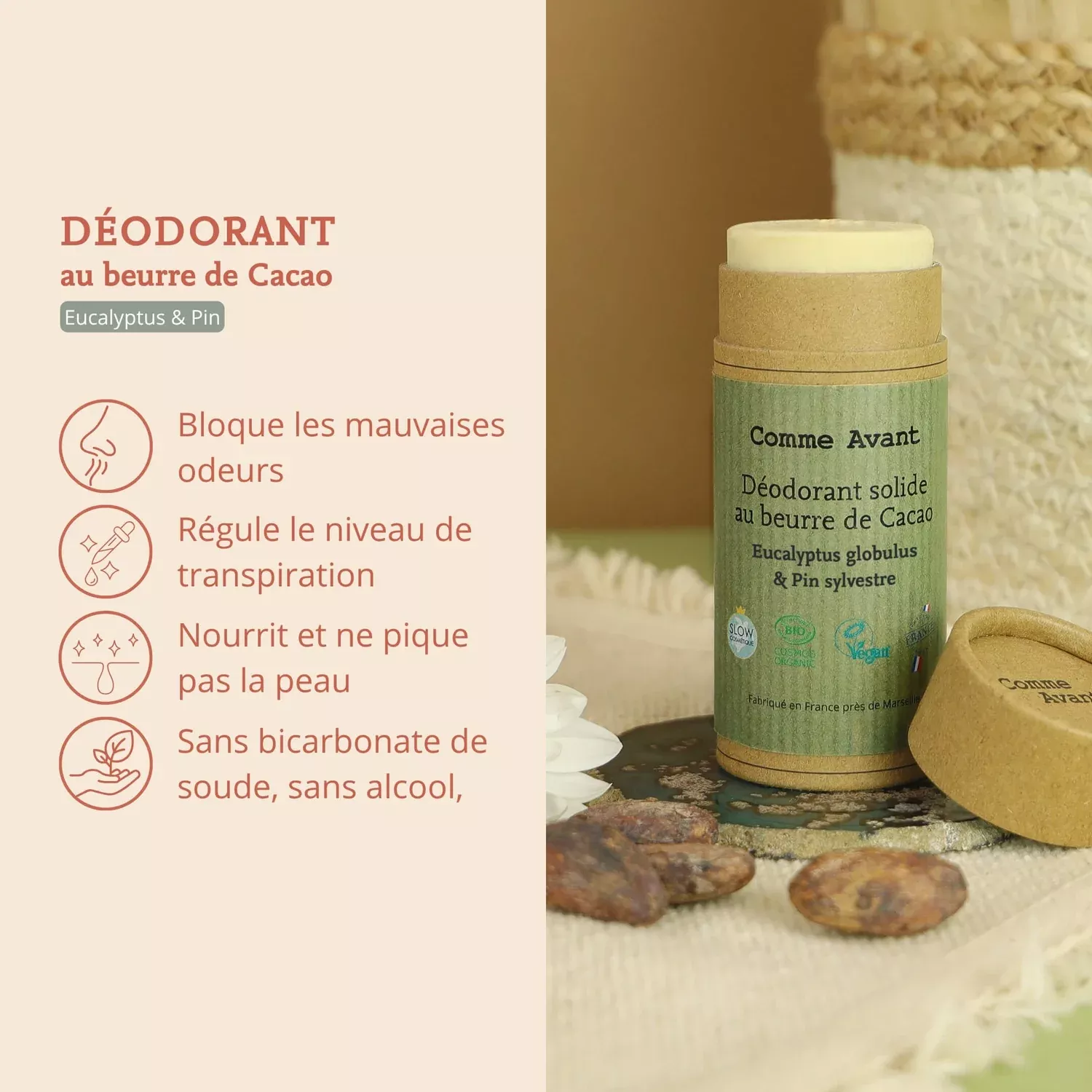 Déodorant - Eucalyptus & Pin Sylvestre - 60g
