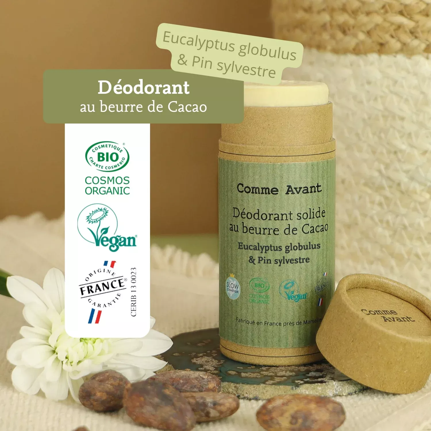 Déodorant - Eucalyptus & Pin Sylvestre - 60g