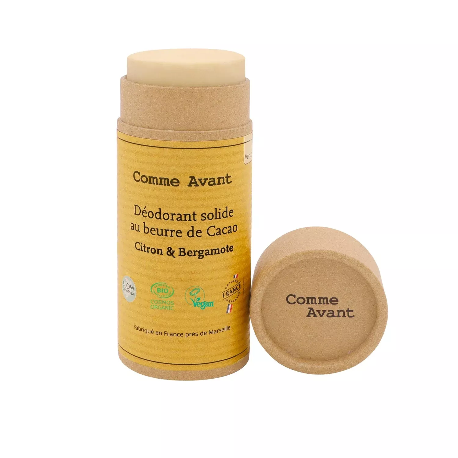 Déodorant solide - Citron & bergamotte - 60g