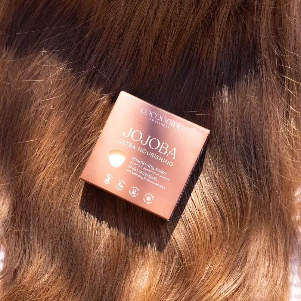Shampoing solide équilibrant à l'huile de jojoba - 80g
