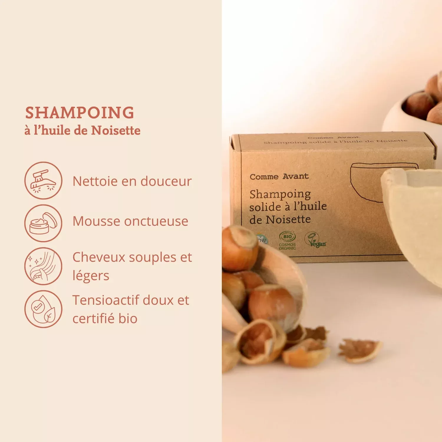 Shampoing solide - Cheveux normaux - 70g