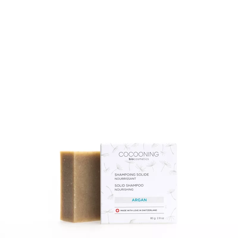 Shampoing solide nourrisant - Huile argan - 80g