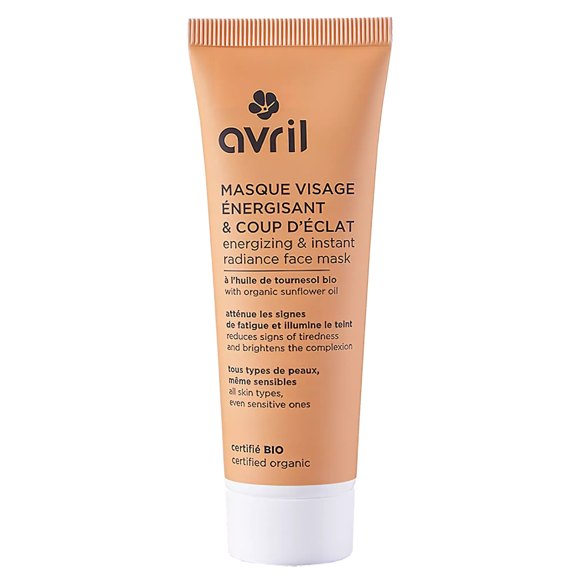 Masque visage énergisant & Coup d'éclat - 50ml