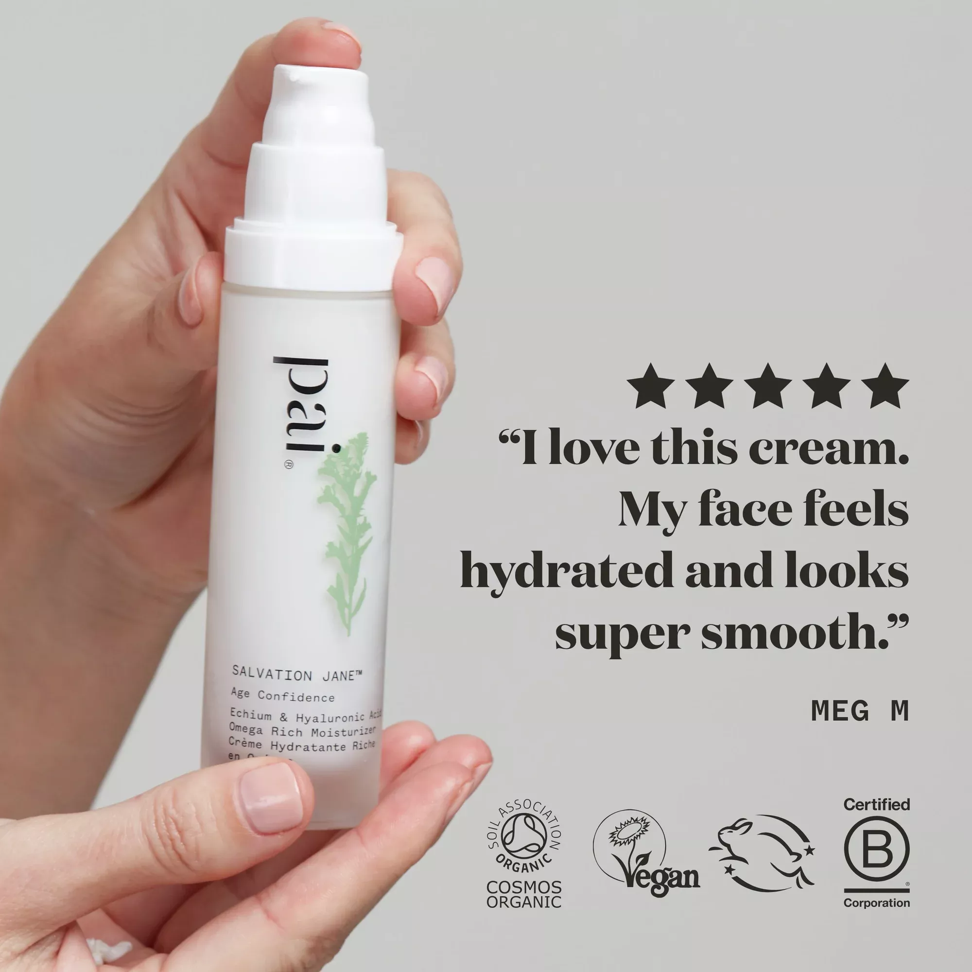 Salvation Jane - Crème de jour Repulplante Vipérine & Macadamia - 50ml