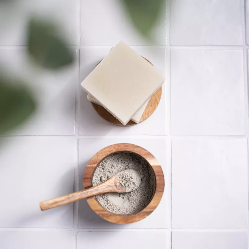 Savon purifiant visage à l'argile verte - 80g