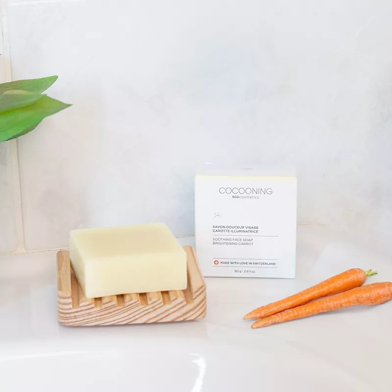 Savon douceur visage à la carotte - 80g