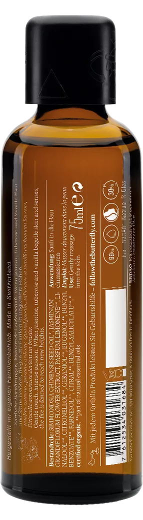 Huile de massage - Désir - 75ml