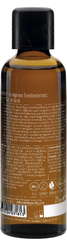 Huile de massage décontracte & relaxe - 75ml