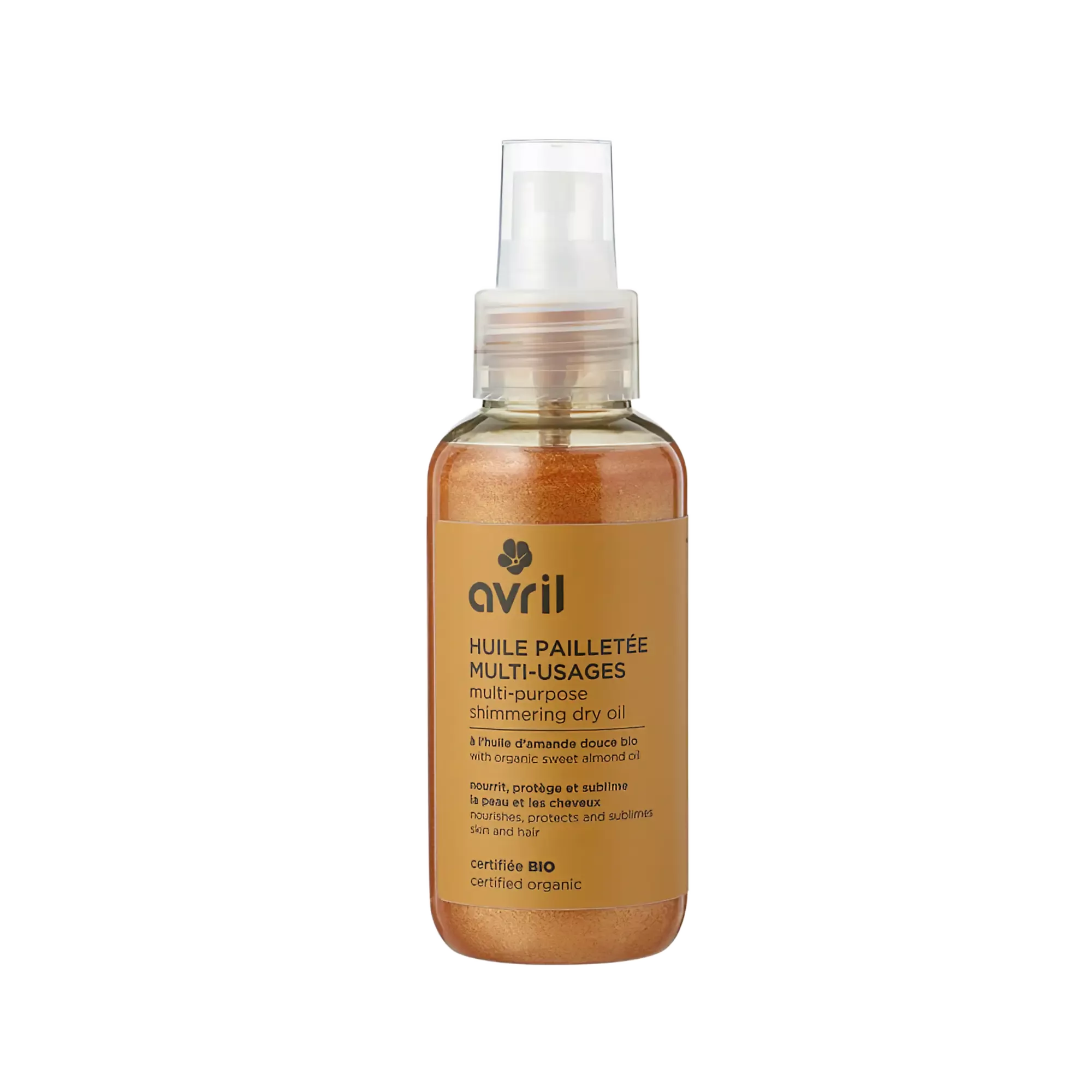 Huile pailletée multi-usages - 100ml