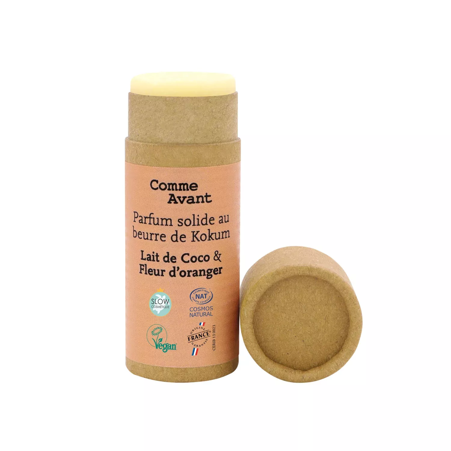 Parfum solide - Lait de coco & Fleur d'oranger - 20g